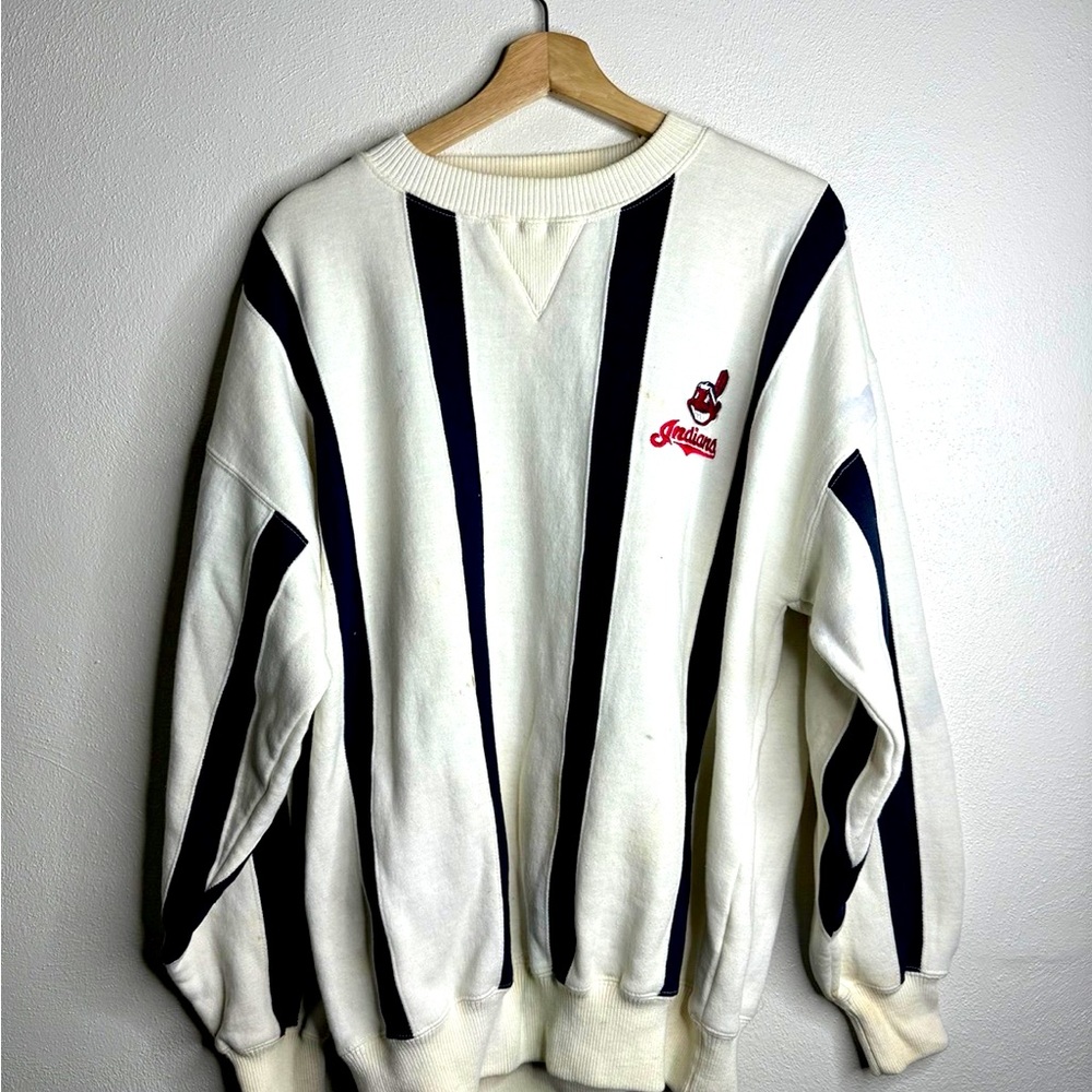 Cleveland Indians / Guardians vintage classic crewneck sweater